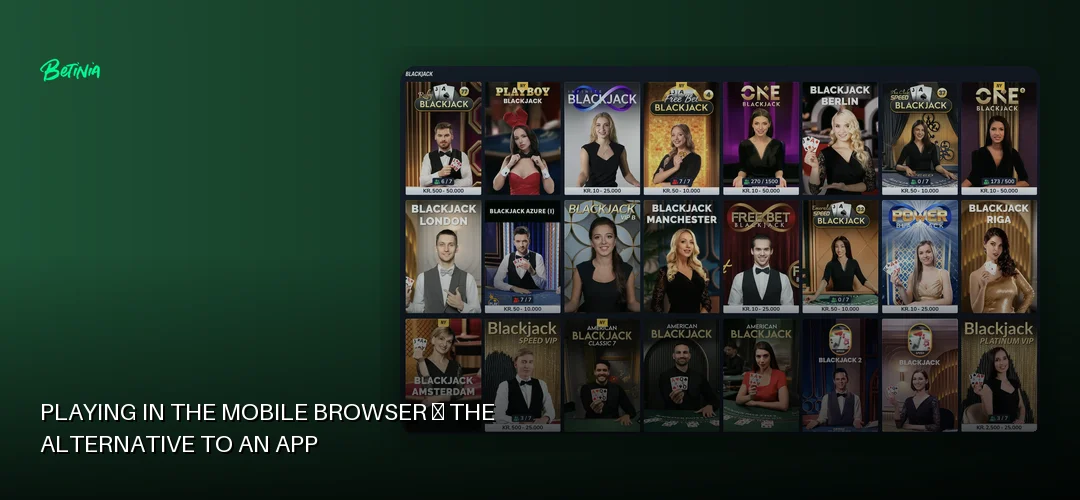 Betinia promotional banner