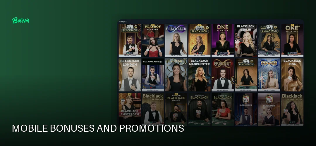 Betinia promotional banner