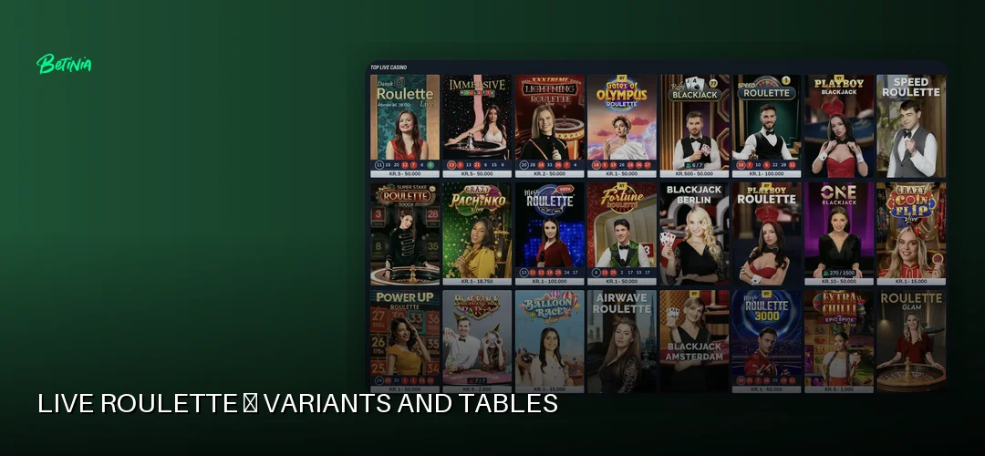 Betinia promotional banner